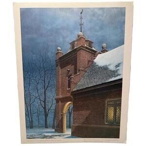 Ward H. Nichols Saint Peter’s Parish Church New Kent Virginia 1975 Painting
